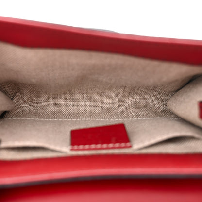 Gucci Soft Microssima Mini Emily Chain Shoulder Bag Rosso 5 of 10