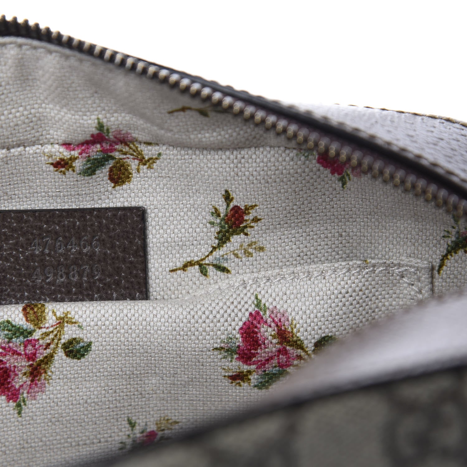 Gucci GG Supreme Monogram Web Neo Vintage Shoulder Bag Beige New Acero Crop 10 of 14