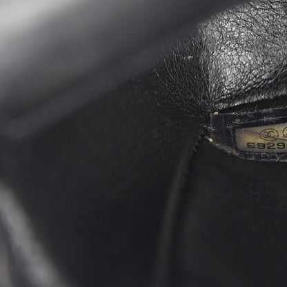 Chanel Lambskin East West Chocolate Bar Flap Black 7 of 9