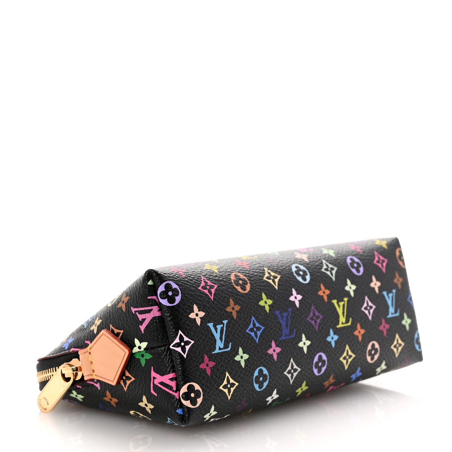 Monogram Multicolor Cosmetic Pouch Black Grenade
