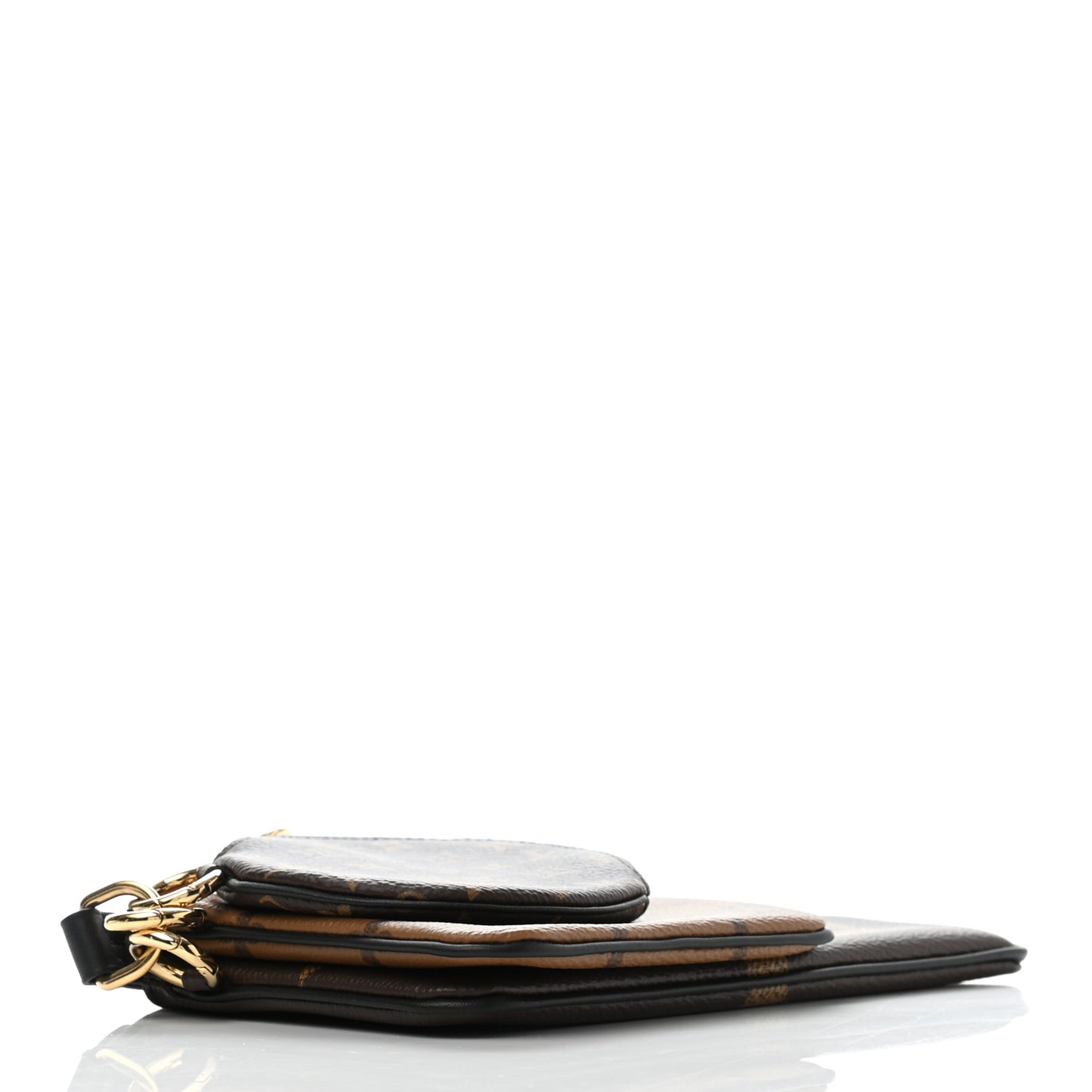 Reverse Monogram Giant Trio Pouch