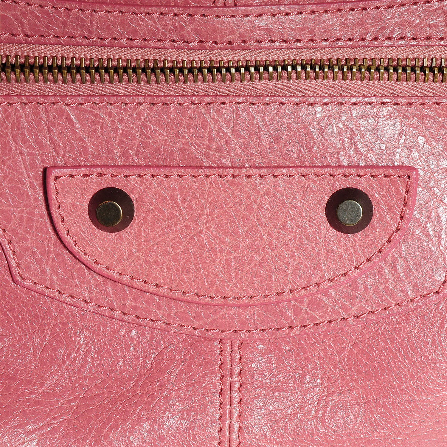 Balenciaga Agneau Classic Hardware Part Time Rose Bruyere 14 of 15