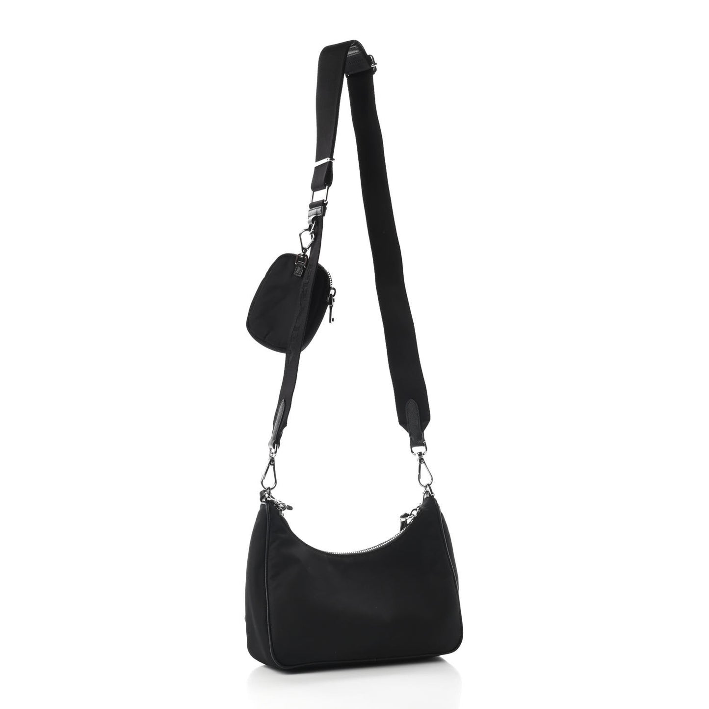 Nylon Re-Edition 2005 Shoulder Bag Black