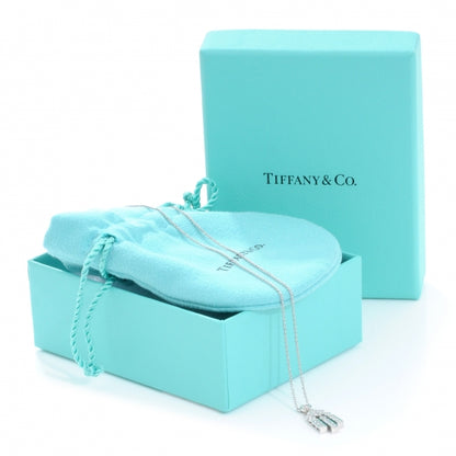 Tiffany Platinum Diamond Legacy Pendant Necklace 3 of 4