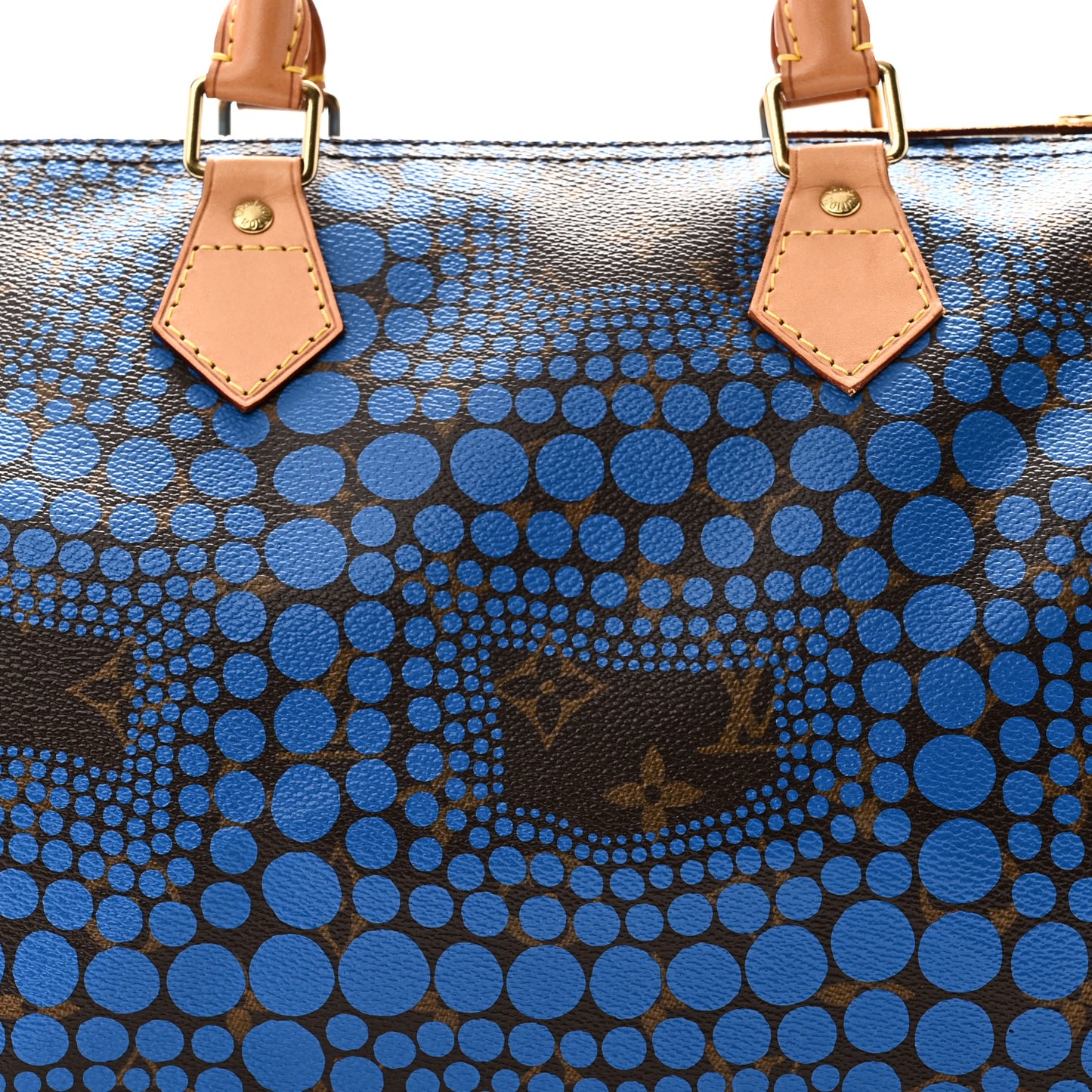 Monogram Kusama Town Speedy 30 Blue