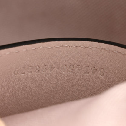 Gucci GG Calfskin Embossed Emblem Small Shoulder Bag Pink 7 of 11