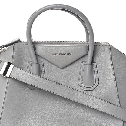 Givenchy Sugar Goatskin Small Antigona Pearl Grey 6 of 9