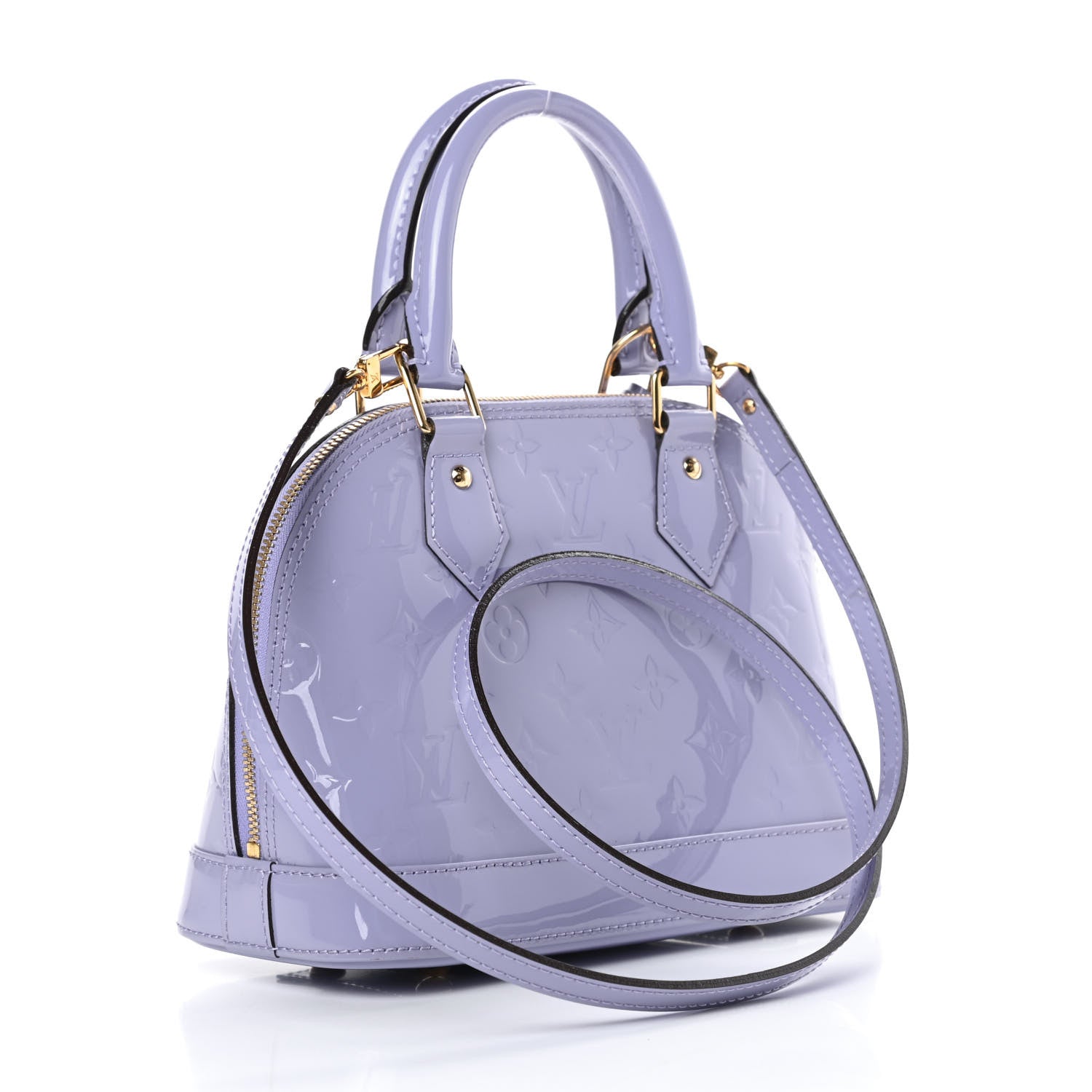 Louis Vuitton Vernis Alma BB Lilac 3 of 13