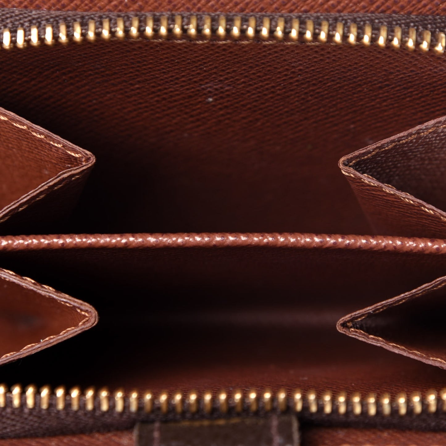 Monogram Compact Zippe Zipped Wallet