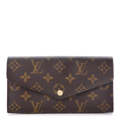 Louis Vuitton Monogram Sarah Wallet NM 1 of 8