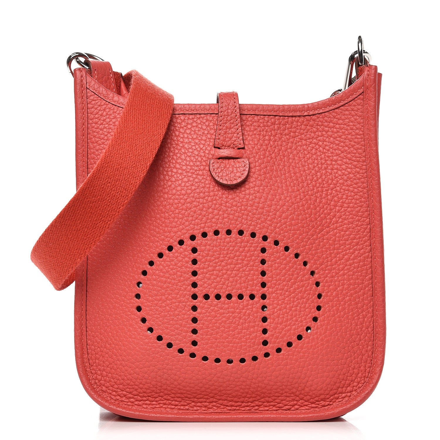 Hermes Taurillon Clemence Amazone Evelyne TPM Bougainvillea 1 of 9
