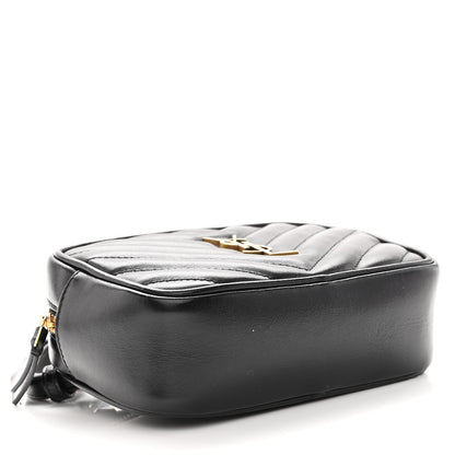 Saint Laurent Calfskin Matelasse Monogram Lou Belt Bag Black 4 of 9