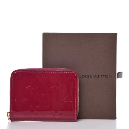 Louis Vuitton Vernis Zippy Coin Purse Magenta 7 of 7