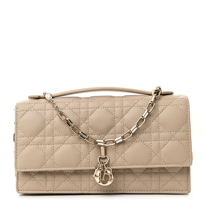 Christian Dior Lambskin Cannage Mini My Dior Bag Sand 1 of 12