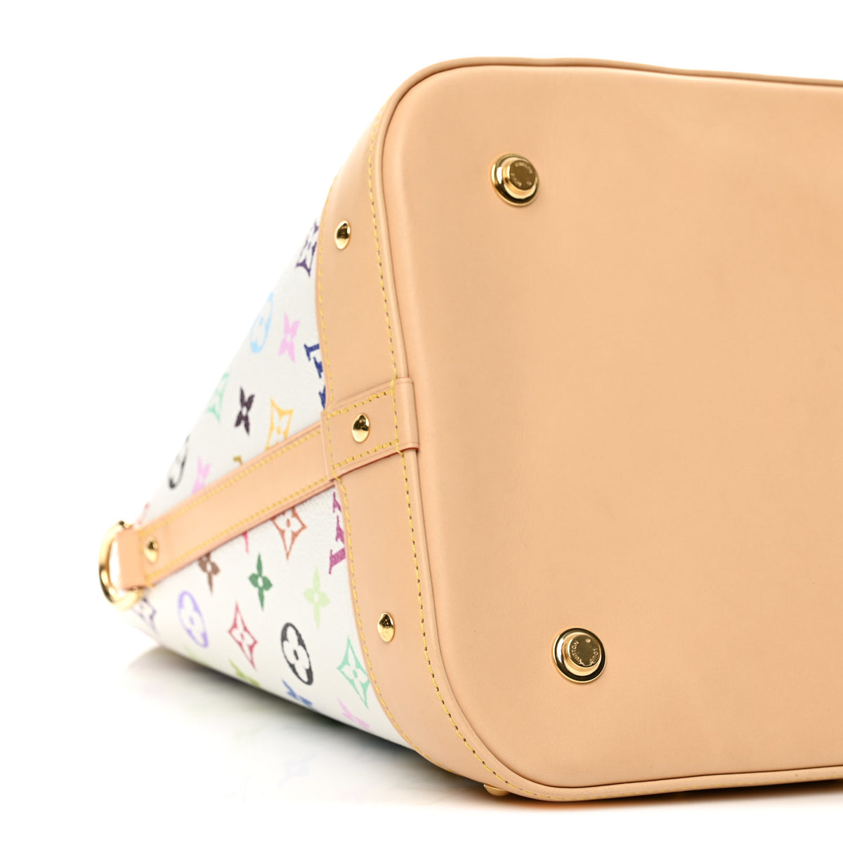 Louis Vuitton LV x TM Monogram Multicolor Alma Travel White 8 of 10