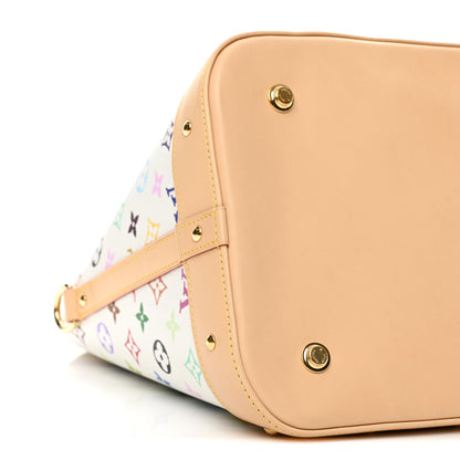 Louis Vuitton LV x TM Monogram Multicolor Alma Travel White 8 of 10