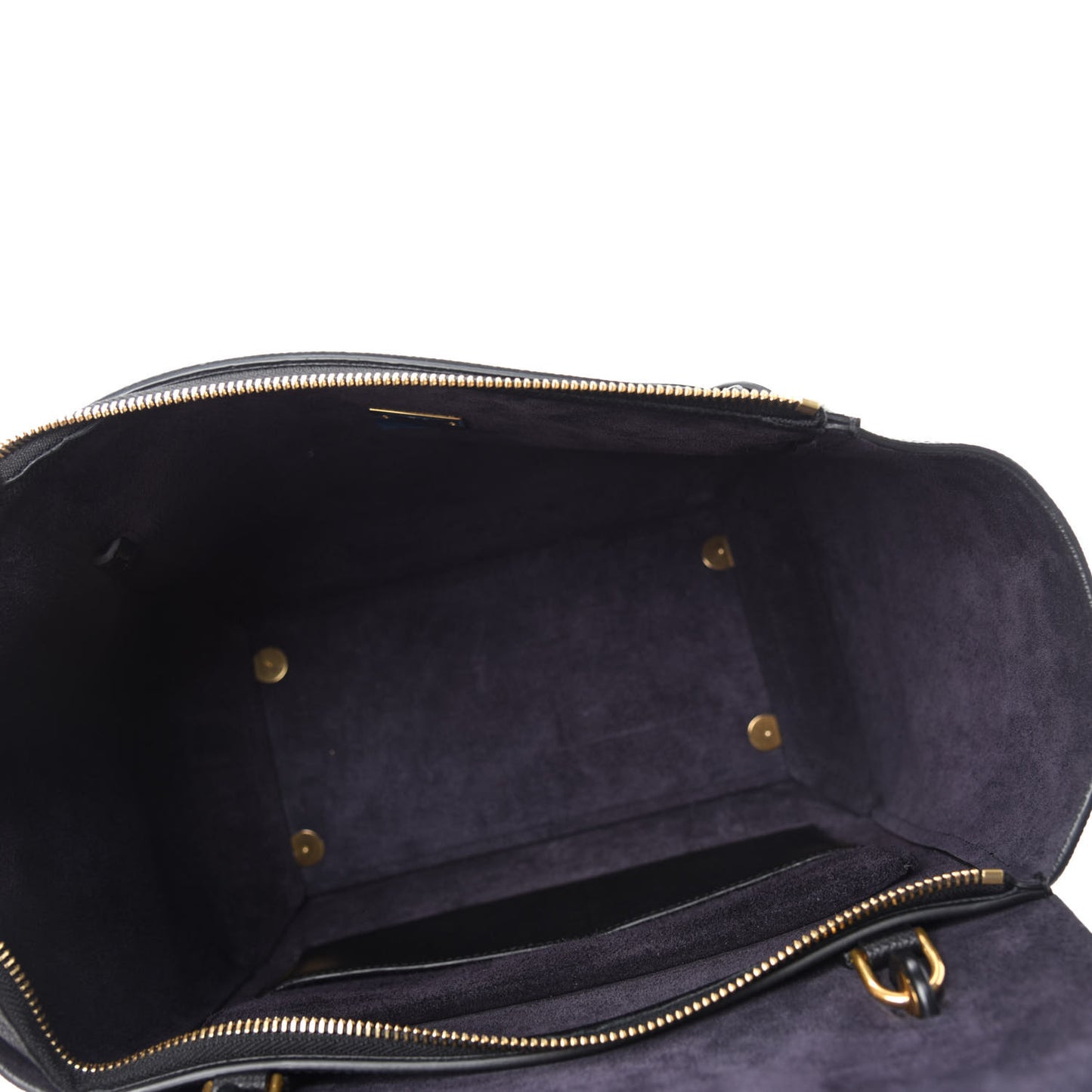 Grained Calfskin Mini Belt Bag Black