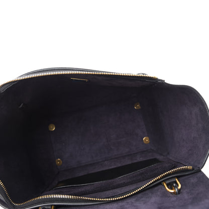 Celine Grained Calfskin Mini Belt Bag Black 5 of 10