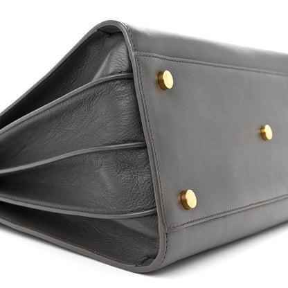 Saint Laurent Calfskin Small Sac De Jour Fog 9 of 12