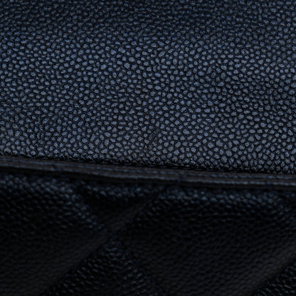 Chanel Iridescent Caviar Quilted Mini My Perfect Flap Dark Blue 12 of 15