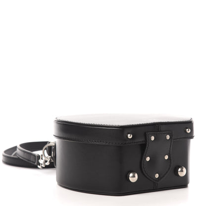 Saint Laurent Calfskin Small Mica Hat Box Black 4 of 10