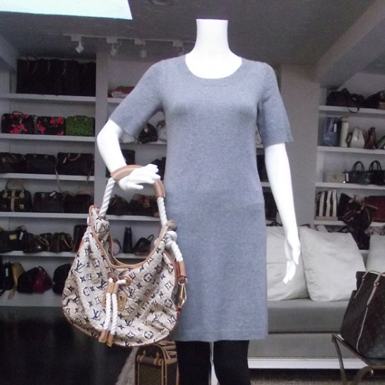 Louis Vuitton Canvas Monogram Cruise Bulles MM Natural 2 of 5