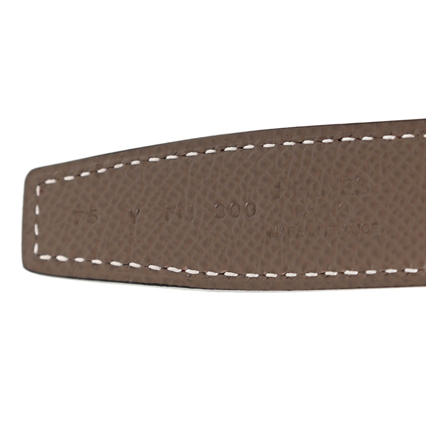 Swift Epsom 24mm Bubbles H Belt 75 Rouge De Coeur Etoupe