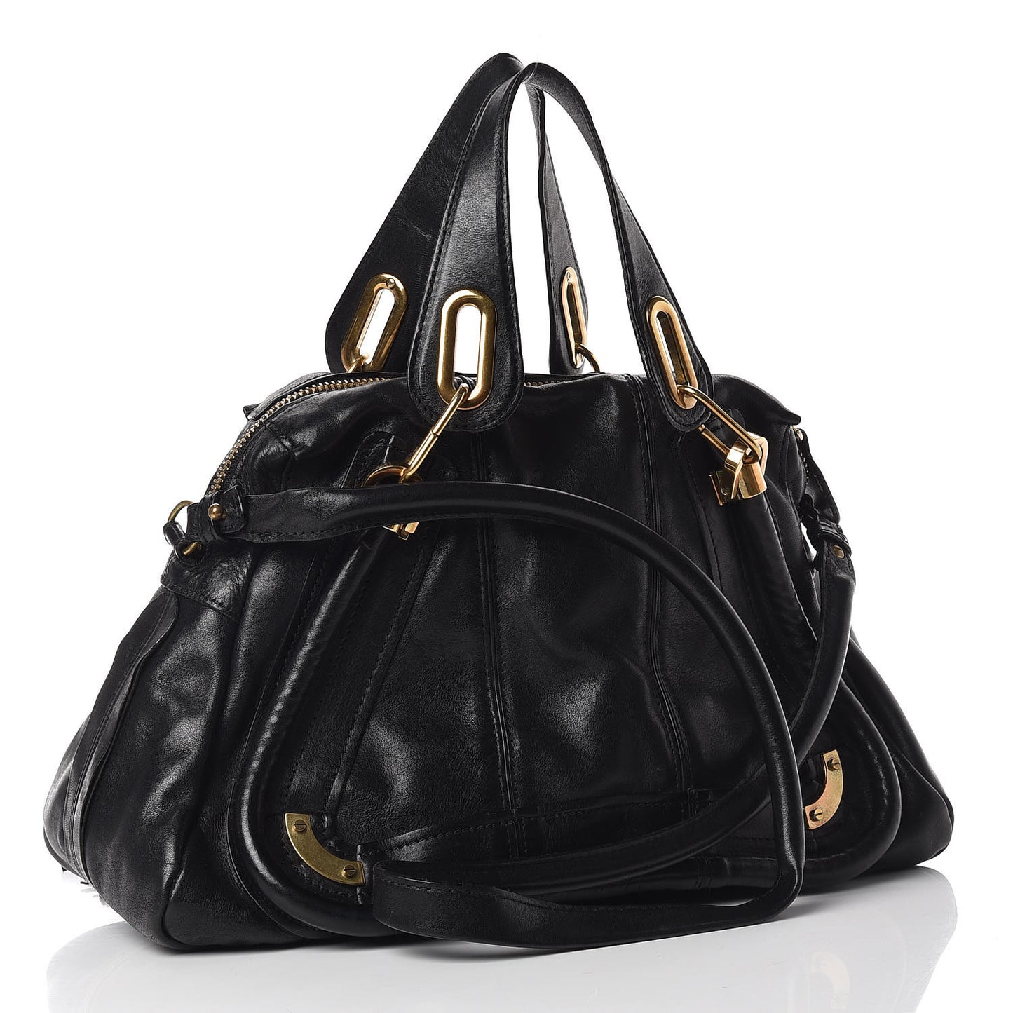 Calfskin Large Paraty Tassel Black