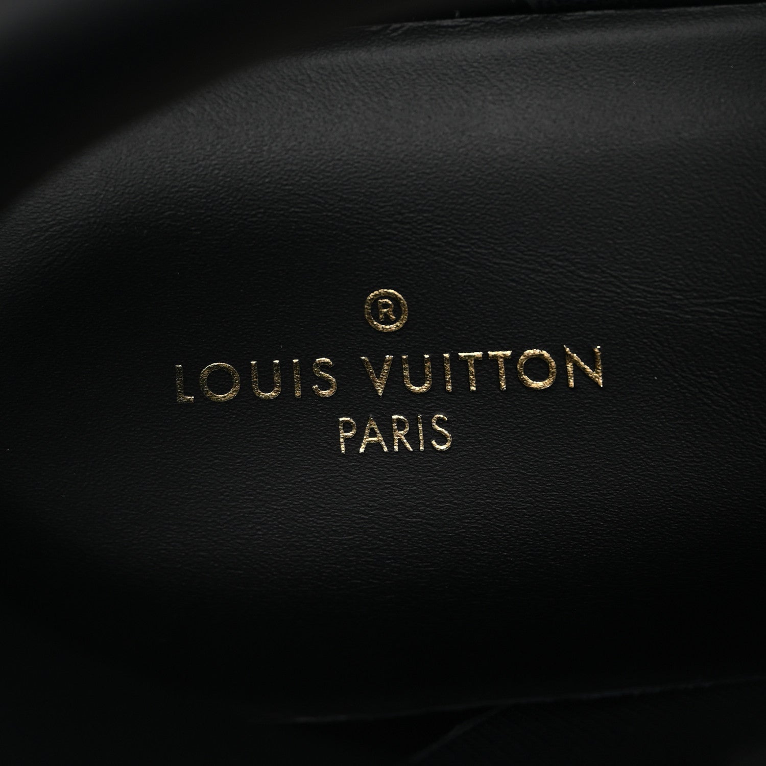 Louis Vuitton Calfskin Monogram Mens Rivoli High Top Sneakers 10 Black 8 of 9