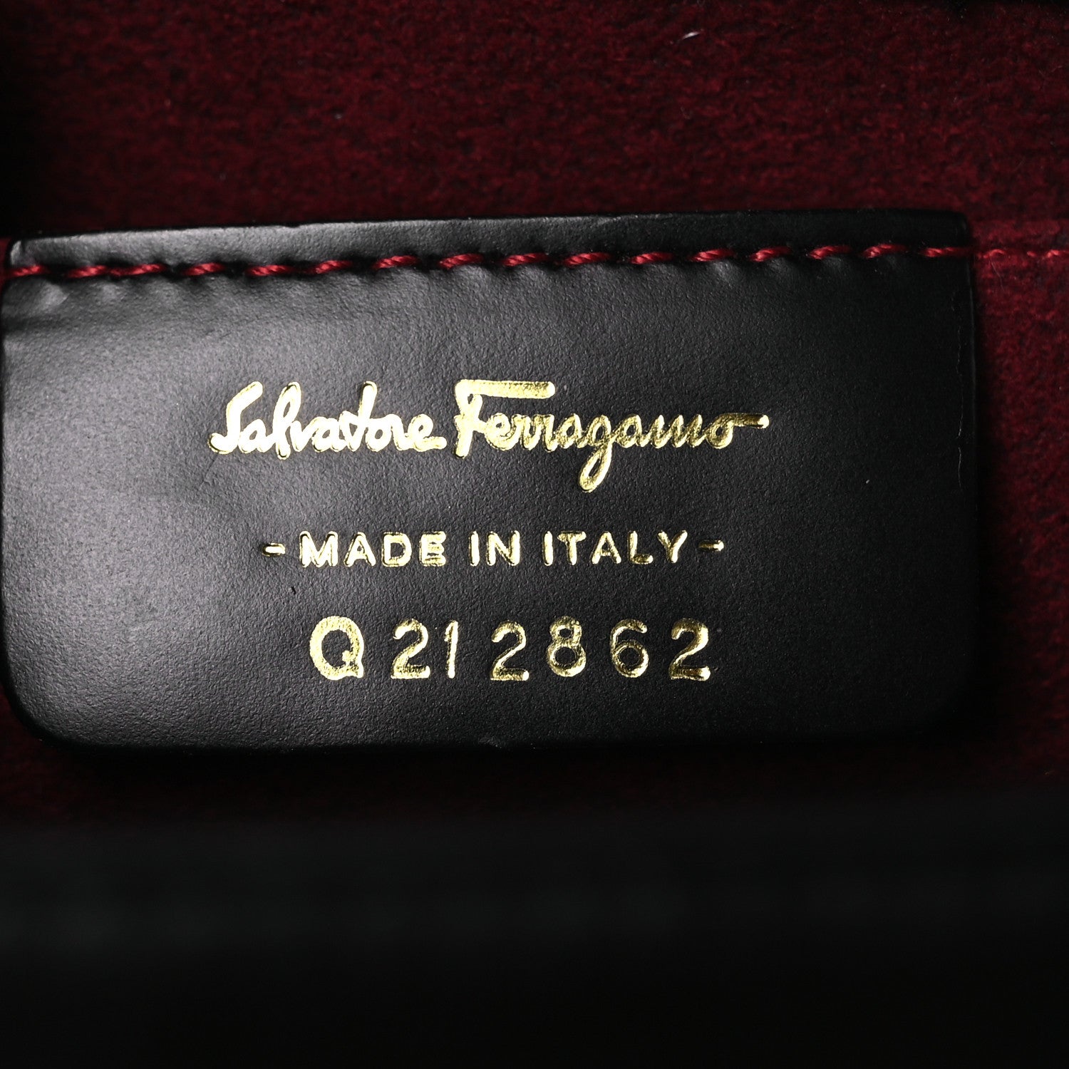 Salvatore Ferragamo Satin Crystal Gancini Chain Flap Bag Black 6 of 13