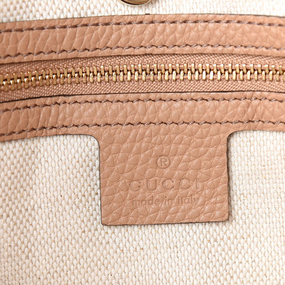 Gucci Pebbled Calfskin Medium Soho Chain Shoulder Bag Camelia 6 of 10