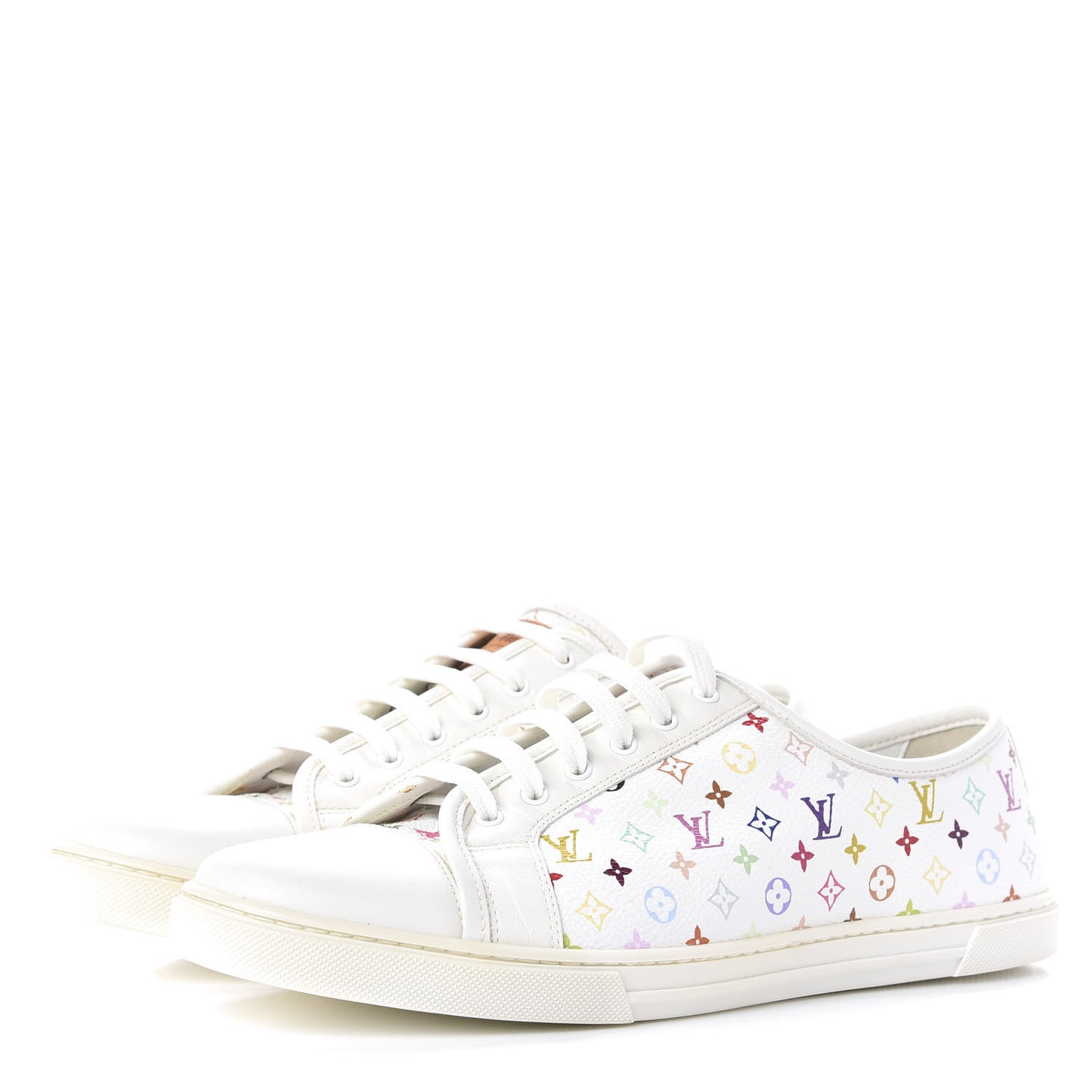Monogram Multicolor Sneakers 39.5 White