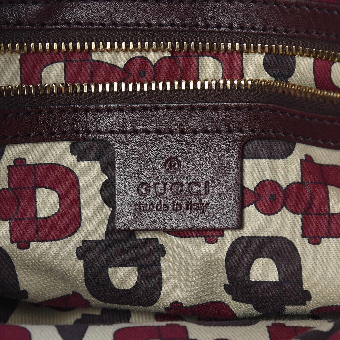 Guccissima Medium Indy Top Handle Hobo Dark Brown