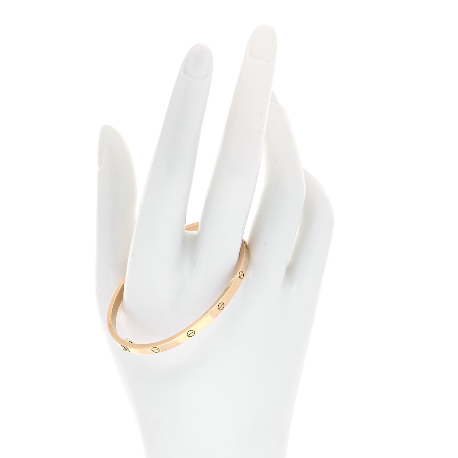 Cartier 18K Yellow Gold Small LOVE Bracelet 16 2 of 5