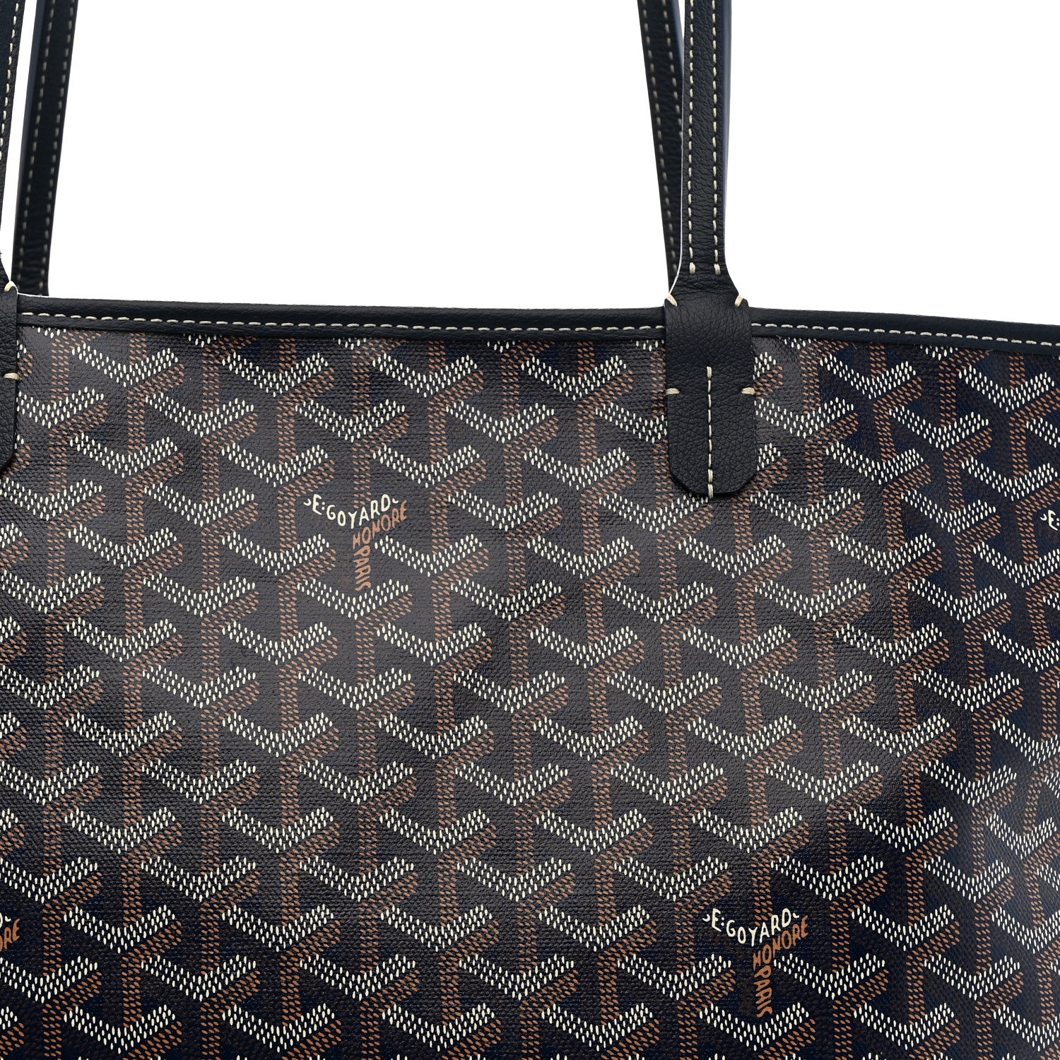 Goyard Goyardine Artois MM Navy 8 of 10