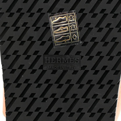 Hermes Calfskin Womens Chypre Sandals 36.5 Naturel 8 of 10