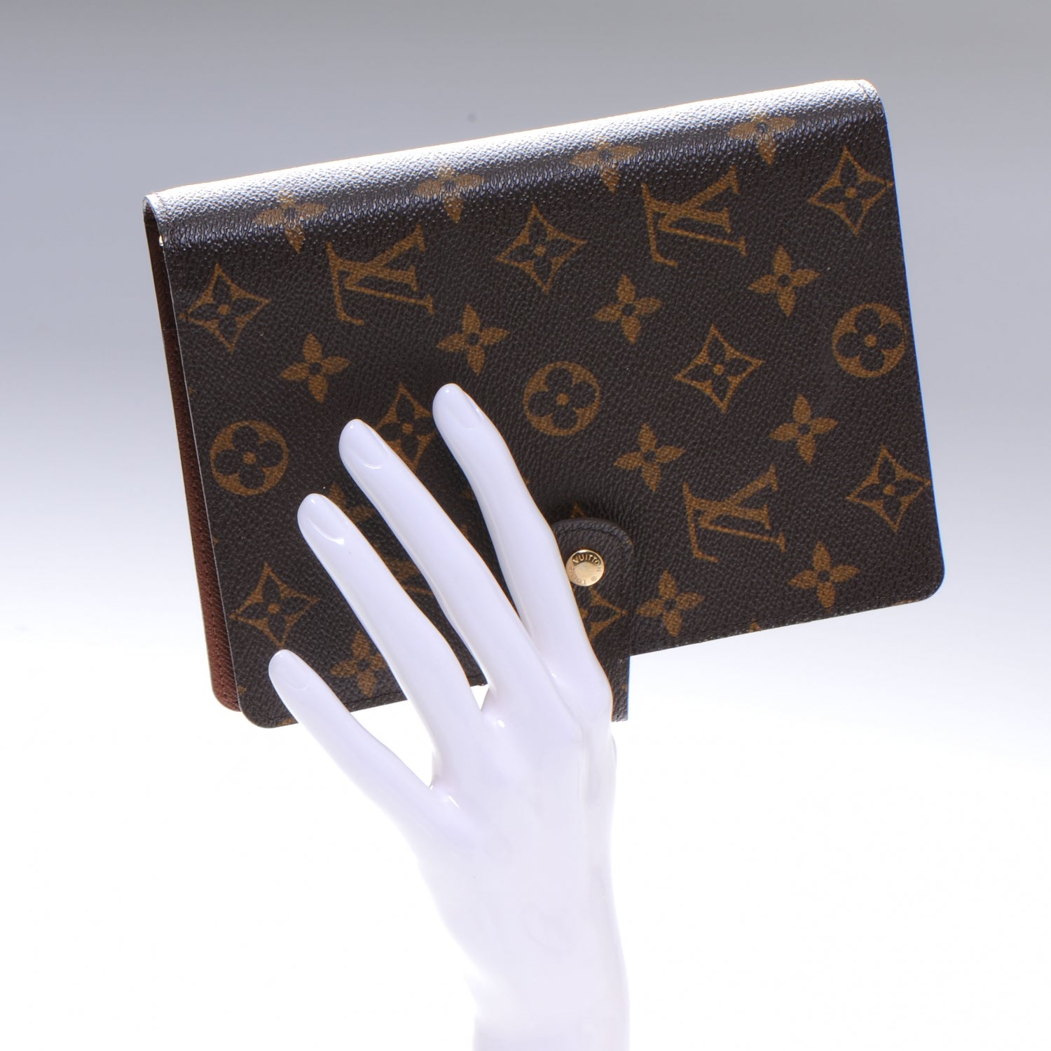 Louis Vuitton Monogram Agenda Medium Ring 2 of 7