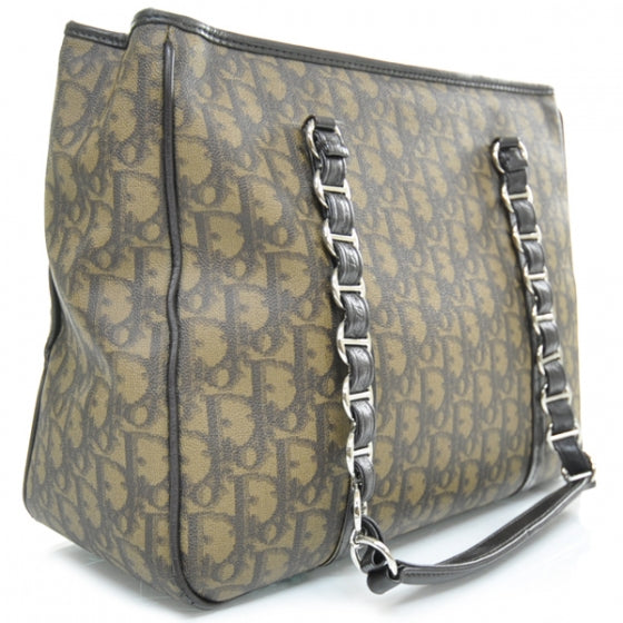 Christian Dior Monogram Trotter Romantique Tote Brown 2 of 9
