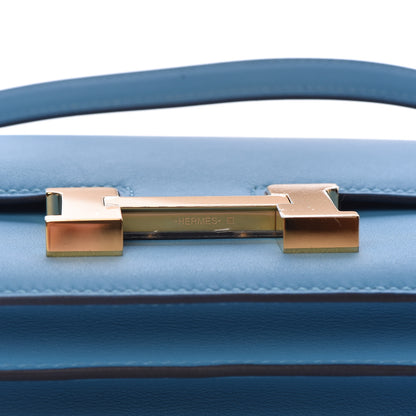 Hermes Swift Constance 18 Bleu Du Nord 13 of 21