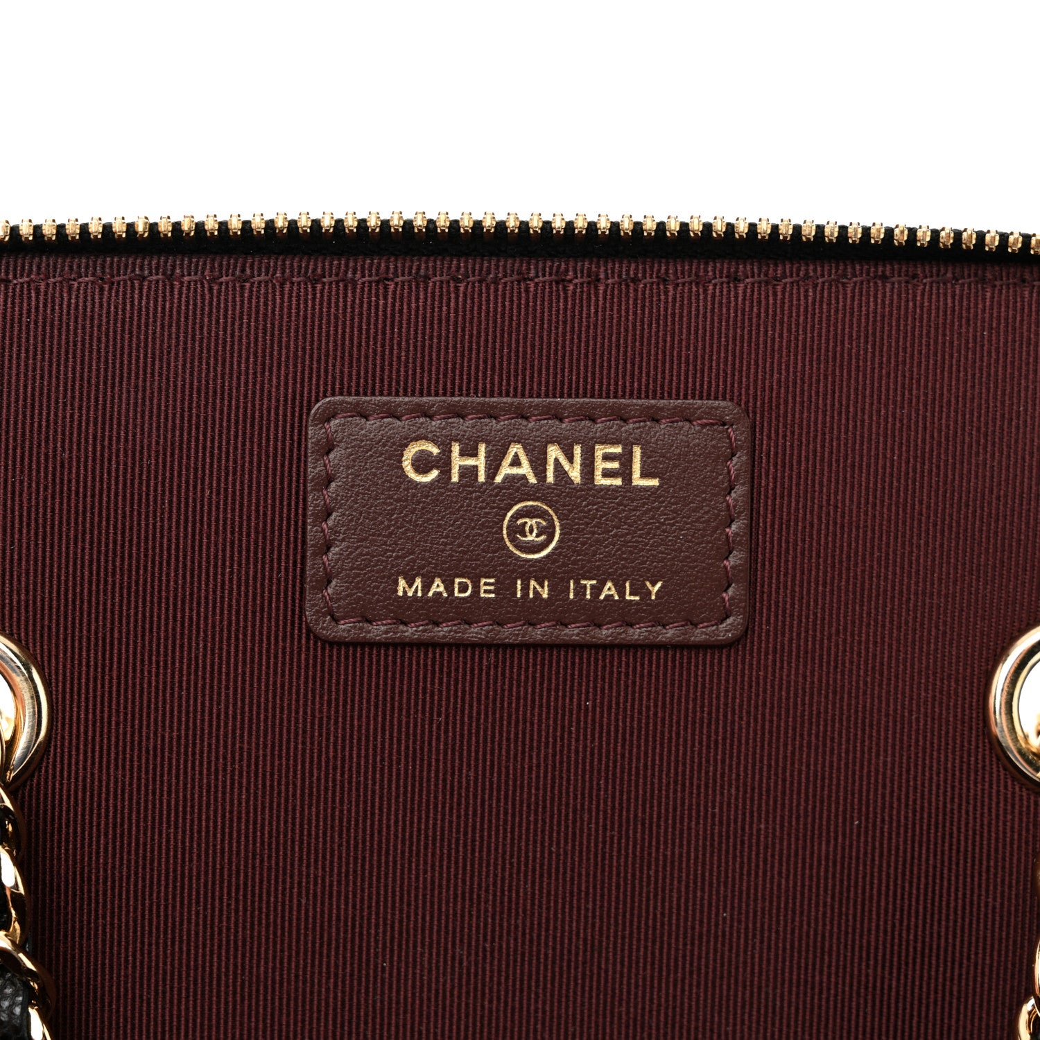 Chanel Caviar Quilted Small Vanity Case With Chain Black 6 of 11