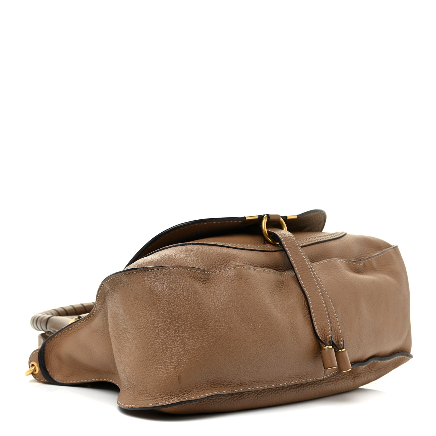 Calfskin Medium Marcie Satchel Nut