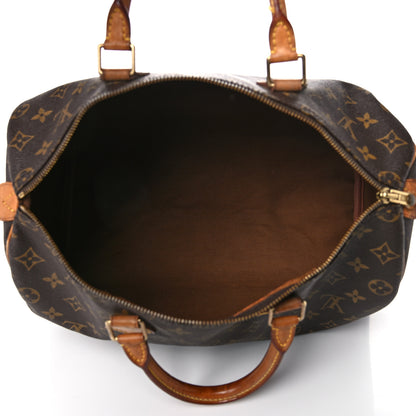 Louis Vuitton Monogram Speedy 35 5 of 34