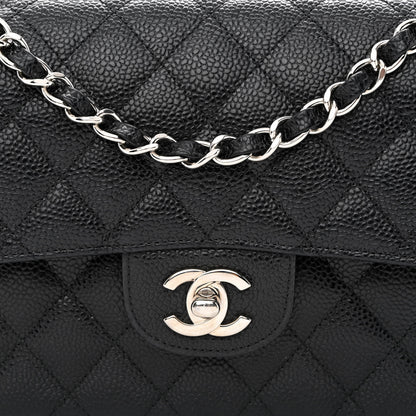 Chanel Caviar Quilted Small Double Flap Black 8 of 11
