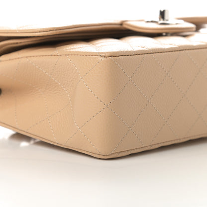 Chanel Caviar Quilted Small Double Flap Beige 9 of 11