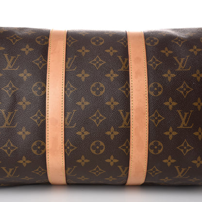 Louis Vuitton Monogram Keepall Bandouliere 45 21 of 25