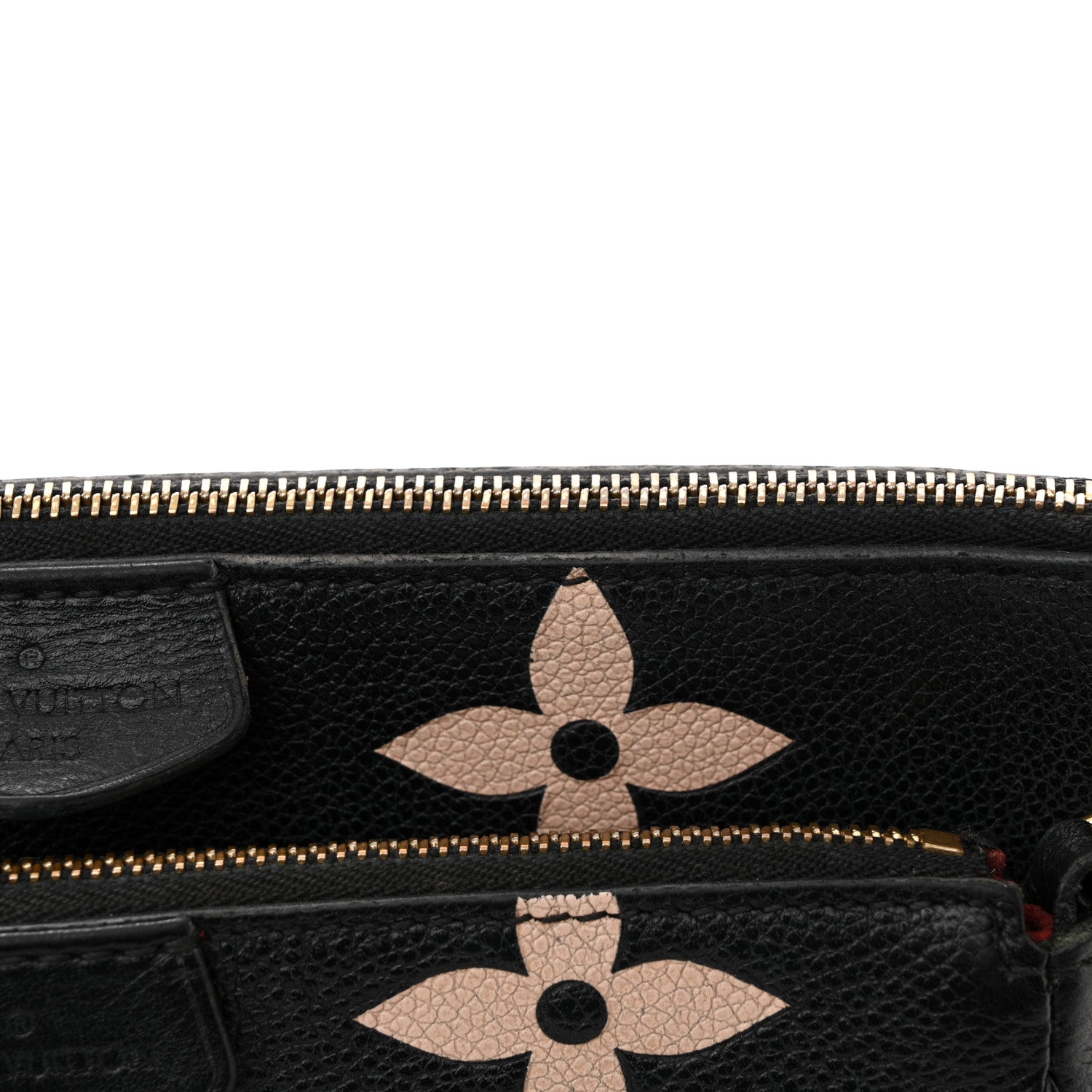 Louis Vuitton Empreinte Monogram Giant Multi Pochette Accessories Black Beige 12 of 14