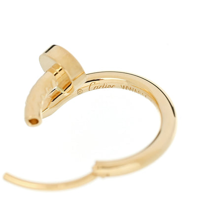 Cartier 18K Yellow Gold Juste Un Clou Single Hoop Earring 4 of 6