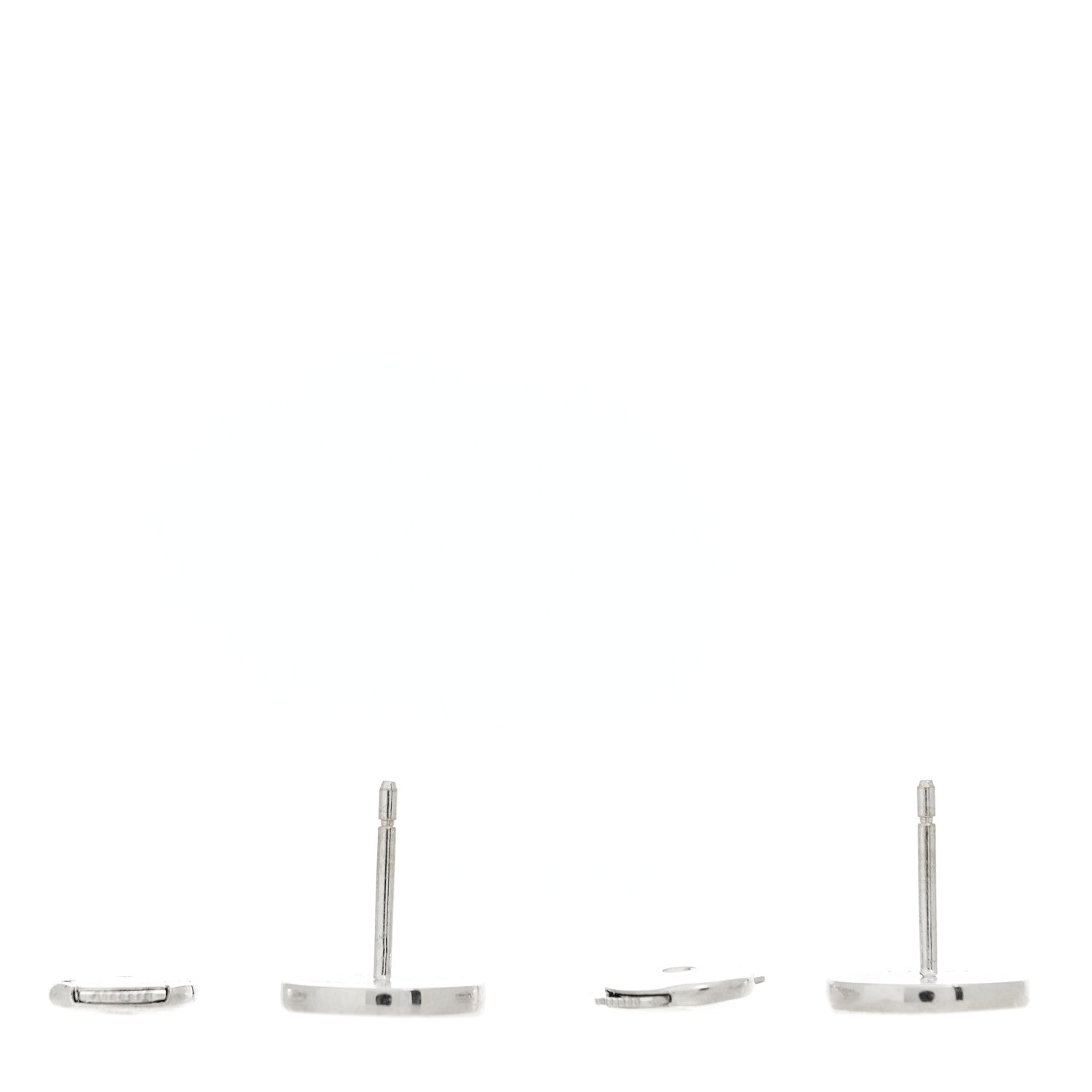 Bulgari 18K White Gold Black Onyx BVLGARI BVLGARI Stud Earrings 3 of 4