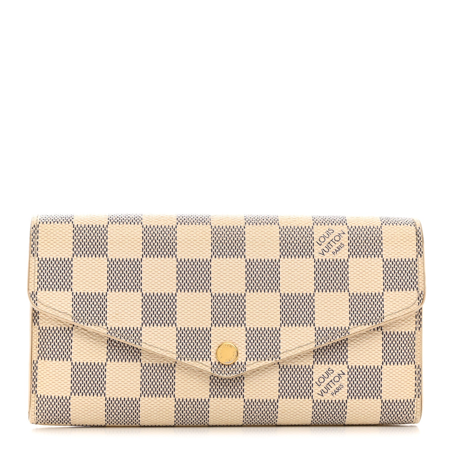 Louis Vuitton Damier Azur Sarah Wallet NM 1 of 12