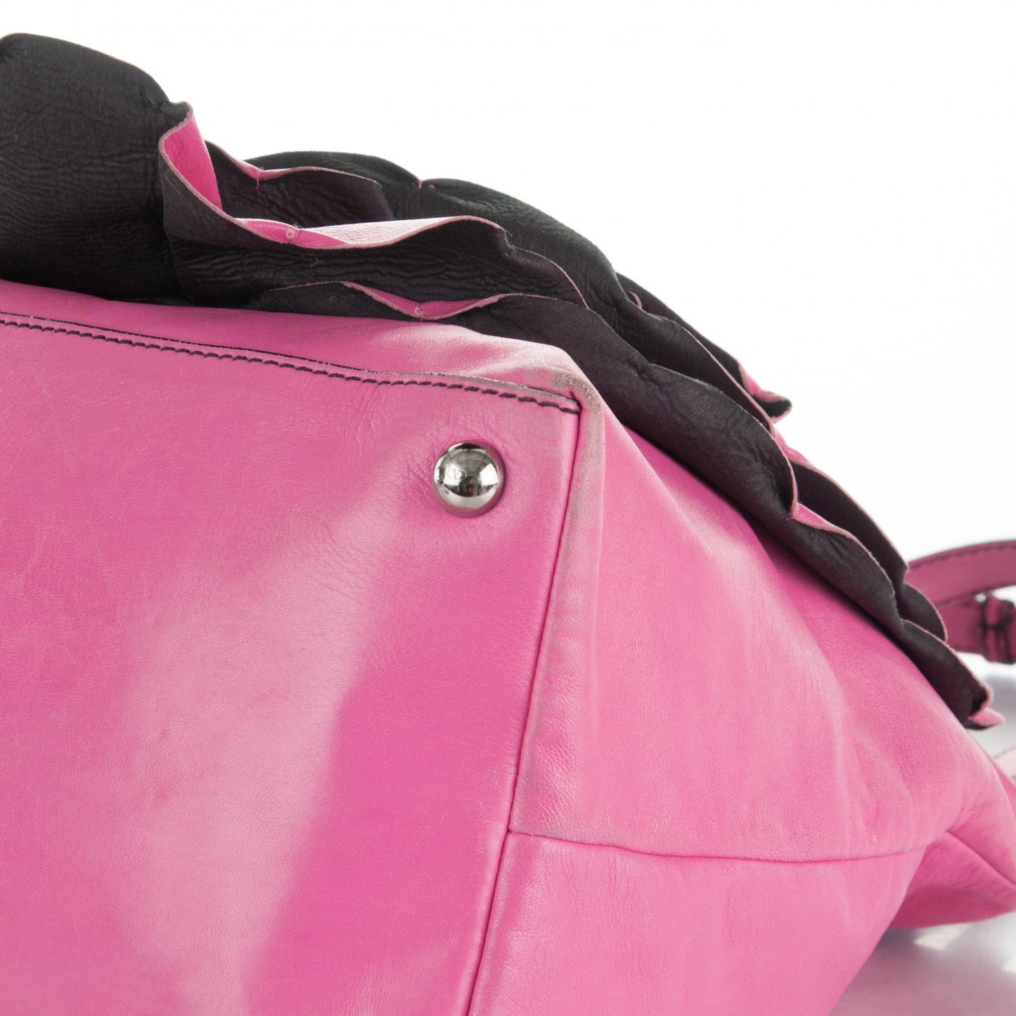 Nappa Petale Dome Bag Pink